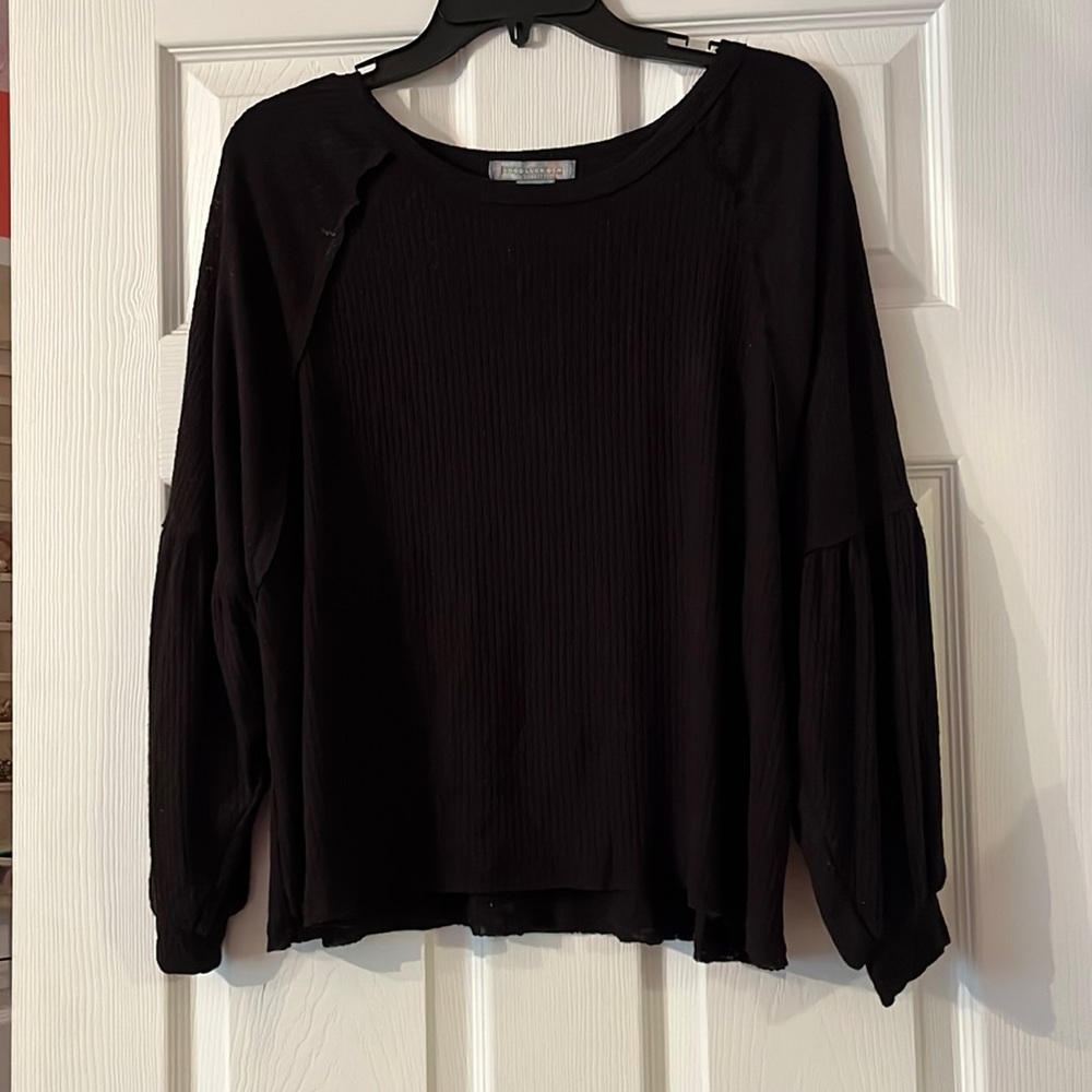 Good luck gem black sweater size L